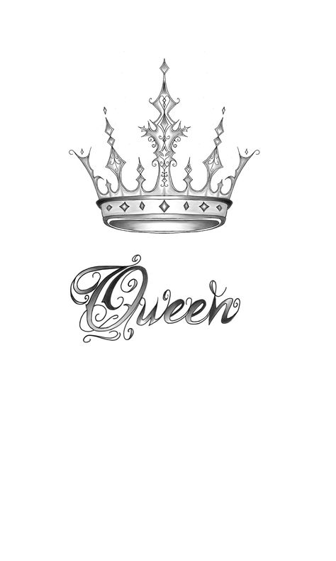 Heart With Crown Tattoo Ideas, Crown Design Tattoo, Queen Crown Tattoo Stencil, Crown Tattoo Design For Women, Crown Art Drawing, Queen Crown Tattoo Design, Princess Crown Tattoo, Diamond Crown Tattoo, Princess Crown Tattoos