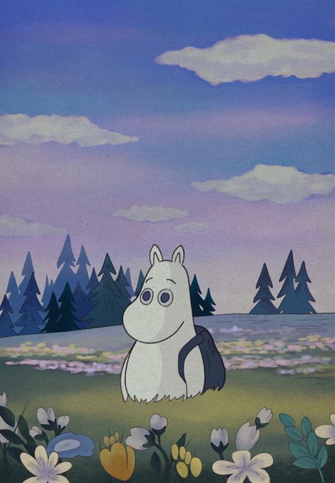 Moomin Wallpaper, Moomin Cartoon, Studio Ghibli Background, Zestaw Ikon, Moomin Valley, Storybook Art, Tove Jansson, Fairytale Art, Iphone Background Wallpaper