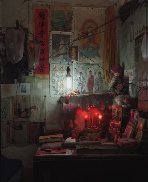 Chinese Interior, Bg Design, Cinematic Photography, Environment Design, Room Aesthetic, Gotham, Room Inspo, Room Inspiration, Cyberpunk