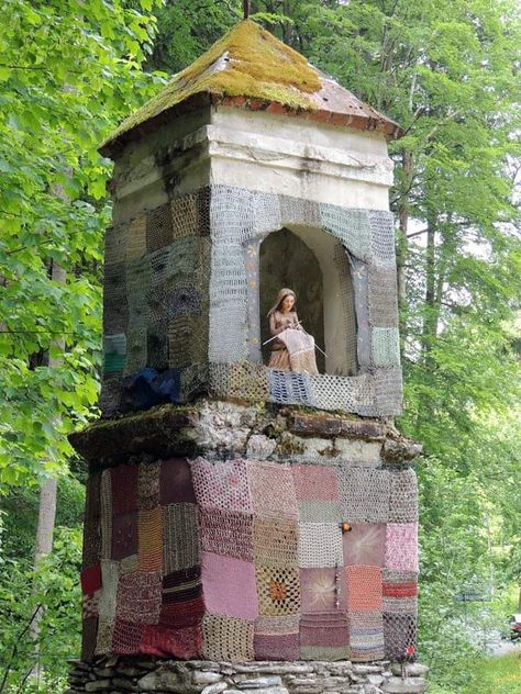 Roadside shrine, Poland, Mother of God knitting Flora Garden, Fantasy Princess, Stuff And Thangs, Beauty Images, Fantasy Aesthetic, Blessed Mother, Sacred Art, Feel Inspired, Aesthetic Vintage