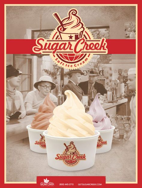 The Champions of Soft-serve Mixes - Interview with Sugar Creek's George R. Clark - Mindful Design Consulting Ice Cream Logo, Pumpkin Pie Mix, Soft Serve Ice Cream, Store Design Interior, Ice Cream Shop, Soft Serve, Frozen Desserts, Pumpkin Puree, Frozen Yogurt