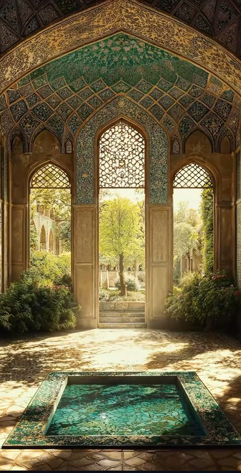 Turkish Mansion, Turkish Landscape, Arabian Illustration, Islamic Architecture House, Slavic Architecture, Dubai Culture, Turkey Architecture, Old Mosque, Ancient Persian Art