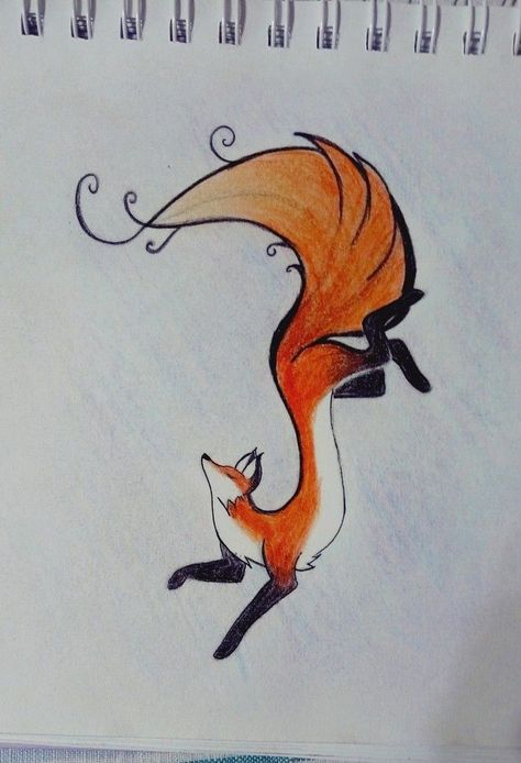 Fox Sketch Simple, Fox Drawing Simple, Fox Art Drawing, Fox Sketches, Fox Drawing Sketches, Fox Illustration Drawing, Fox Drawing Easy, Hummingbird Art Drawing, Fox Drawings