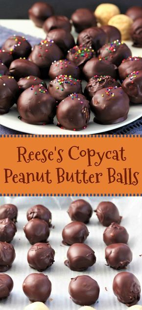 Dessert Halloween, Peanut Butter Balls Recipe, Dipped In Chocolate, Butter Balls, Cooking Healthy, Candy Recipes Homemade, Christmas Candy Recipes, Peanut Butter Balls, Easy Peanut Butter