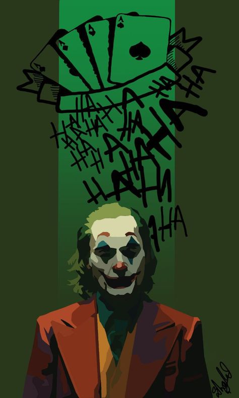 Image Joker, Joker Painting, Batman Joker Wallpaper, Joker Drawings, Der Joker, Joker Images, Joker Iphone Wallpaper, Joker Hd Wallpaper, Joker Poster