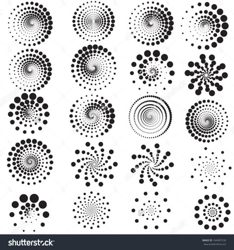 Geometric Circular Pattern Design, Dot Painting Ideas Inspiration, Dots Art Drawing, Dot Painting Ideas, Joululahjat Diy, Dot Pattern Vector, Starověký Egypt, Spiral Art, Art Pierre