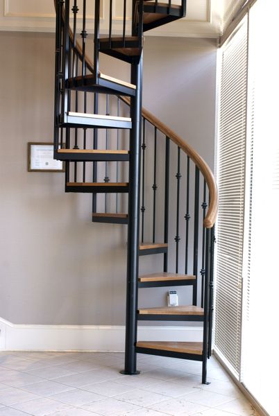 سلالم حلزونية, Home Stairs, Spiral Stairs Design, Small Staircase, Staircase Designs, Staircase Design Modern, Contemporary Stairs, Tiny House Stairs, Loft Stairs