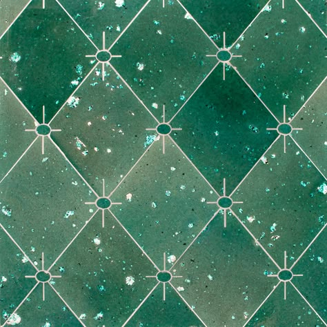 Bright Young Things, New Ravenna, Bathroom Floors, Custom Mosaic, Green Tile, Stone Mosaic, Dream House Decor, Fryer Recipes, Stone Tiles