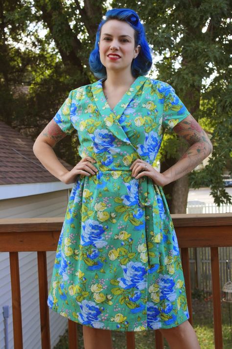 Wrap dress pattern free