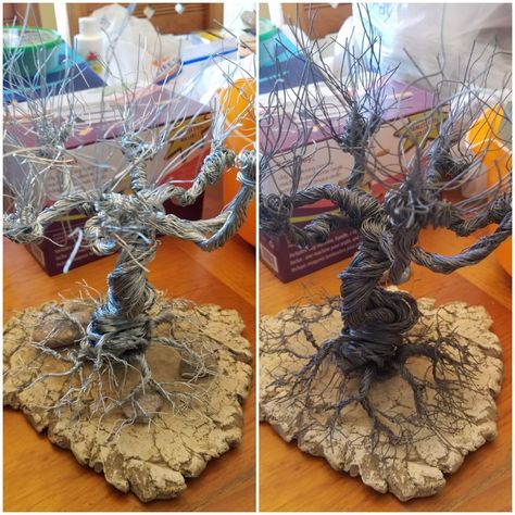 Harry Potter Whomping Willow process (#8) Diy Whomping Willow, Whomping Willow Diy, Harry Potter Whomping Willow, Harry Potter Decorations Diy, Harry Potter Handmade, Hp Christmas, Harry Potter Gifts Diy, Whomping Willow, Harry Potter Miniatures