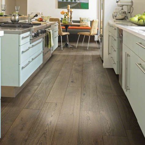 Hardwood Flooring - Armory Oak 7.5 in.| Hardwood Bargains Shaw Flooring Hardwood, Oak Engineered Hardwood, Shaw Flooring, White Oak Hardwood Floors, Wood Floors Wide Plank, Shaw Floors, Oak Hardwood Flooring, Oak Laminate, Brick Exterior House