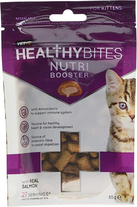 VetIQ Nutribooster kitten treats 8 x 65g packs: AmazonSmile: Pet Supplies Treats For Cats, Kitten Treats, Pet Remedies, Healthy Bites, The Immune System, Life Stages, Cats Kittens, Healthy Digestion, Pet Life