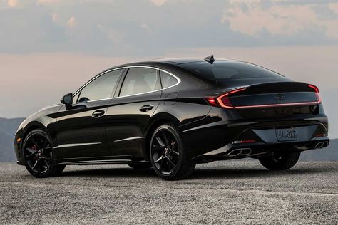 The limited-production Hyundai Sonata N Line Night Edition, that debuted in the Paramount Pictures' action film "Snake Eyes: G.I. Joe Origins", is now available at dealerships Sonata Car, Hyundai Sonata Limited, Snake Eyes, G I Joe, Action Film, Paramount Pictures, Black Car, Hyundai Sonata, Luxury Cars