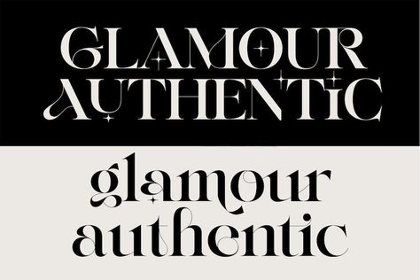 Download Glamour Authentic font for iOS, Android, macOS, or Windows for free in OTF and TTF formats for personal and commercial use here. Hello, this time we would like to introduce a new product. namely “Glamour Authentic“, a Serif display font that has a classic, feminine, and elegant style wrapped with a beautiful Alternate stylist. […] The post Glamour Authentic Font appeared first on FreeFontDL. Glamour Logo, Graphic Design University, Graphic Design 101, Feminine Fonts, Classic Branding, Classic Feminine, Photography Watermark, Photoshop Projects, Graphic Design Elements