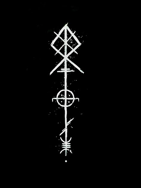 Nordic Ruins Tattoo, Rune Face Tattoo, Nordic Face Tattoo, Rune Back Tattoo, Nordic Neck Tattoo, Nordic Symbols Tattoo, Gungnir Tattoo, Slavic Tattoo, Rabe Tattoo