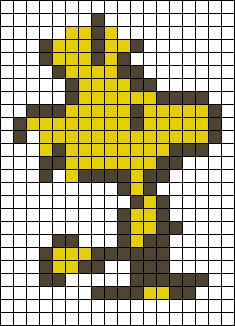 Charlie Brown Perler Bead Patterns, Peanuts Pixel Art, Woodstock Pixel Art, Tiny Alpha Pattern, Snoopy Crochet Grid, Snoopy Grid Pattern, Pixel Art Grid Cute, Charlie Brown Cross Stitch, Snoopy Alpha Pattern