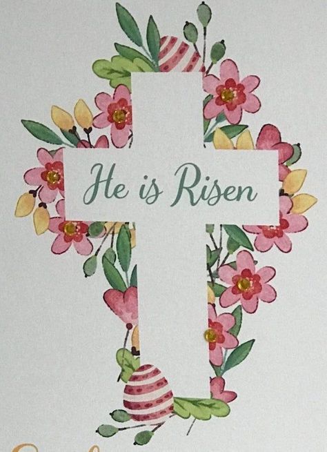 Happy Easter Cards Handmade, Easter Cards Christian, Christian Easter Cards Handmade, Religious Easter Cards, Christian Easter Art, Easter Cards Religious, Agape Gifts, Catholic Easter, Easter Bunny Cards