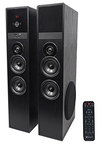 Black Home Theater, Boat Speakers, Floor Speakers, Tower Speakers, Modern Style Furniture, Audio Engineer, Black Home, Speaker Design, Home Theater System