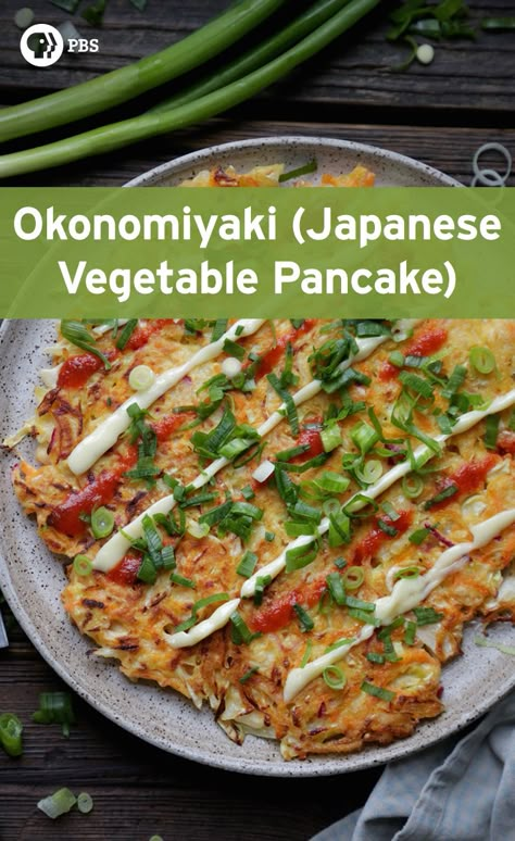 Japanese Food Vegetables, Japanese Vegetable Pancake Recipe, Asian Vegetable Pancakes, Japanese Vegetable Fritters, Turkey Asian Recipes, Japanese Vegetable Pancakes, Japanese Veggie Recipes, Japanese Vegetable Recipes, Japanese Veggies