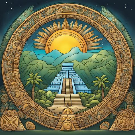 Mayan Culture Aesthetic, Mexican Art Traditional Aztec, Aztec Gods Art, Aztec Sun Art, Aztec Quetzalcoatl Art, Mexican Gods, Aztec Aesthetic, Quetzalcoatl Art, Aztec Gods