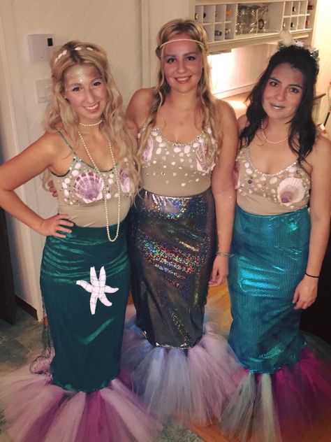 Mermaid Costume Plus Size, Mermaid Costume Ideas, Mermaid Top Costume, Jasmine Diy, Halloween Costumes Glasses, Diy Mermaid Costume, Mermaid Costume Women, Adult Mermaid Costume, Mermaid Costume Diy