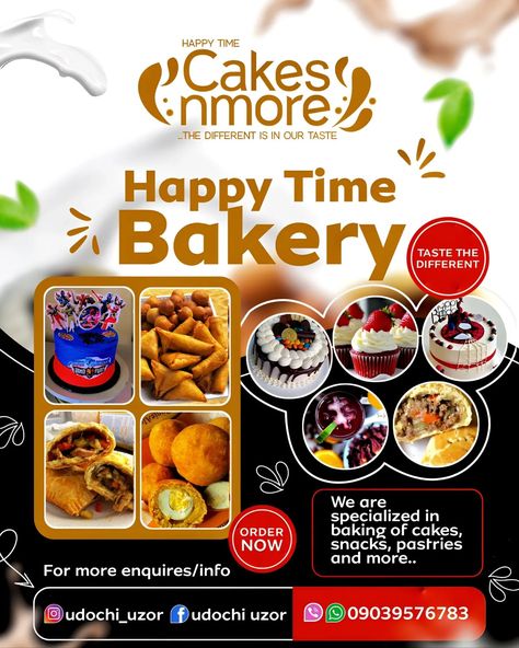 Social media flyer Pastry Background, Pastries Images, Free Flyer Design, Dark Iphone Backgrounds, Cake Banner, Catering Ideas Food, Food Banner, Graphics Design Ideas, Social Media Flyer