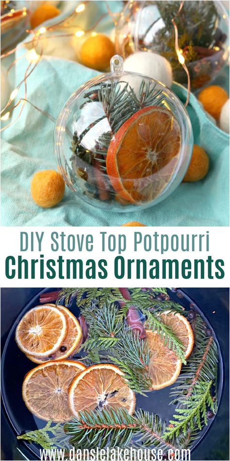 Smell Good Christmas Ornaments, Fillable Christmas Ornament Ideas For Kids, Christmas Fillable Ornaments, Fill Ornaments Diy, Homemade Natural Ornaments, Diy Pouporri Christmas, Scented Ornaments Diy, Homemade Nature Ornaments, Dip Mixes In Ornaments