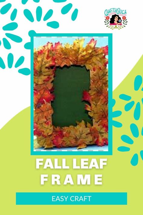 Fall Picture Frame Crafts, Fall Leaves Pictures, Fall Picture Frame, Thanksgiving Gratitude, Picture Frame Crafts, Thanksgiving Harvest, Leaf Frame, Book Flowers, Diy Ceramic