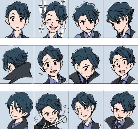 Embarrassed Smile Drawing, Crying Facial Expressions Reference, Surprise Facial Expression, Surprised Character Expression, Surprised Facial Expression Drawing, Surprise Expression Reference, Shy Facial Expression, Calm Expression Drawing, Awkward Smile Drawing Reference