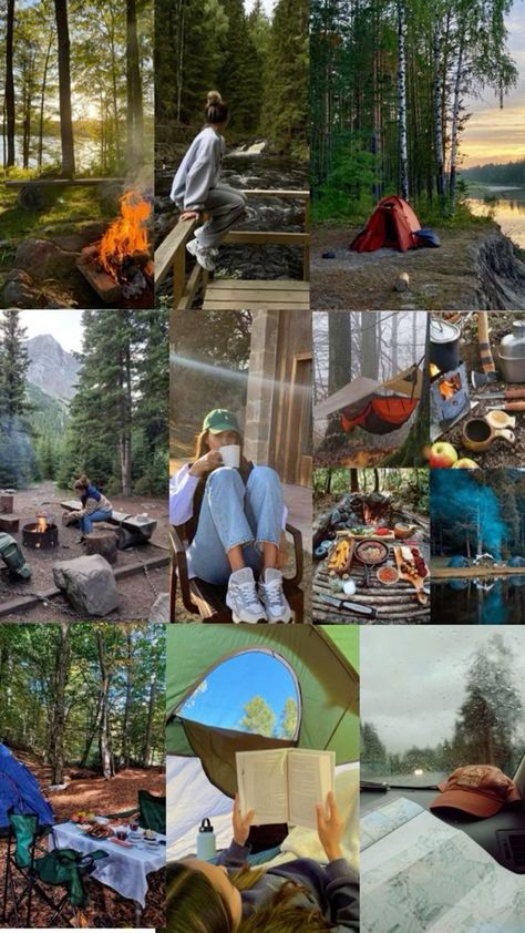 Granola Girl Summer, Granola Girl Aesthetic Outfits, Girl Aesthetic Outfits, Granola Style, Camping Photo, Granola Girl Aesthetic, Hiking Fits, Camping Inspiration, Camping Vibes