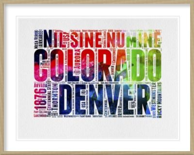 Denver Watercolor Word Cloud by NAXART Studio - Canvas Print at NAXART.com Word Cloud Art, Pueblo Colorado, Watercolor Typography, Cloud Canvas, Textual Art, Stretched Canvas Wall Art, Word Cloud, Fort Collins, Typography Art