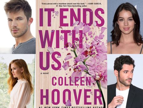 It Ends With Us Dream Cast, It Ends With Us Collage, It Ends With Us Book Cover, More Books Like It Ends With Us, It Ends With Us Novel, It Ends With Us Aesthetic Book Pic, Nebula Actress, Kami Garcia, Colleen Hoover Books