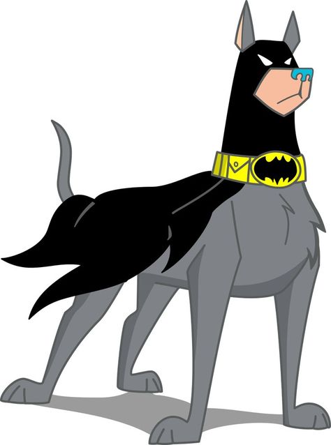 Krypto The Superdog, Batman Dog, Batman Painting, Disney Swag, Bat Dog, Good Animated Movies, Batman Drawing, Batman And Batgirl, Dog Animation