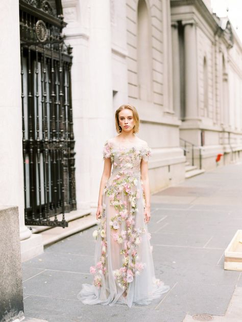 paris inspired Marchesa Couture, Marchesa Fashion, Marchesa Gowns, Bridal Party Outfit, Paris Inspired, Wedding Plan, Ladies Gown, Tulle Gown, Bridal Shoot