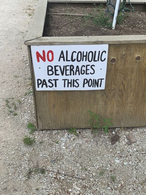 No Alcoholic Drinks Sign Aesthetic, No Drinking Aesthetic, Alcohol Free Aesthetic, No Alcoholic Drinks, No Drinking Sign, No Drinking, Sign Aesthetic, Mood Bored, Alcohol Aesthetic