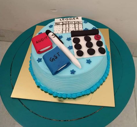 Ca Theme Cake Design, Ca Theme Cake, Ca Cake Design, Cake For Chartered Accountant, Accountant Cake Ideas, Office Theme Cake, Business Hashtags, Farewell Cake, Birthday Cake Writing