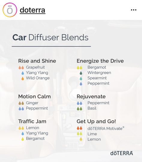 Car Diffuser Blends, Air Freshener Diy Essential Oils, Doterra Motivate, Air Freshener Essential Oils, Car Diffuser Essential Oils, Essential Oil Combinations, Fragrance Oil Blends, Essential Oil Diffuser Blends Recipes, Home Smell