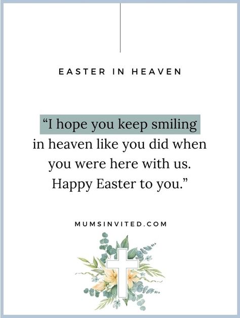 54 Easter In Heaven Quotes For Honoring Those Who Have Passed Easter In Heaven Quotes, Easter In Heaven, In Heaven Quotes, When I Miss You, Sending Prayers, Missing My Son, Mom In Heaven, Loved One In Heaven, Dad In Heaven