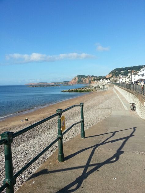 Sidmouth beach, Devon Devon Beach, Devon Beaches, England Beaches, West England, South West, Devon, Over The Years, England, Water