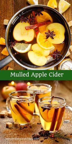 Mulled Apple Cider -  a wonderful hot beverage for a chilly day! blessedbeyondcrazy.com #mulledcider Mulled Apple Cider, Apple Cider Recipe, Ski Party, Mulled Cider, Cider Recipe, Hot Cider, Winter Drinks, Fall Drinks, Holiday Drinks