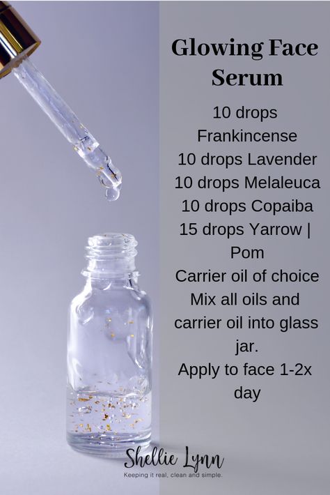 Use the healing benefits of essential oils to make an affordable, all-natural, non-toxic glowing face serum. Click to learn what brand of essential oils I trust to guarantee the highest quality. Why Doterra, Oils For Face, Editing Symbols, Essential Oil Roller Bottle Recipes, Essential Oil Perfumes Recipes, Roller Bottle Recipes, Essential Oils For Face, Essential Oil Beauty, Benefits Of Essential Oils