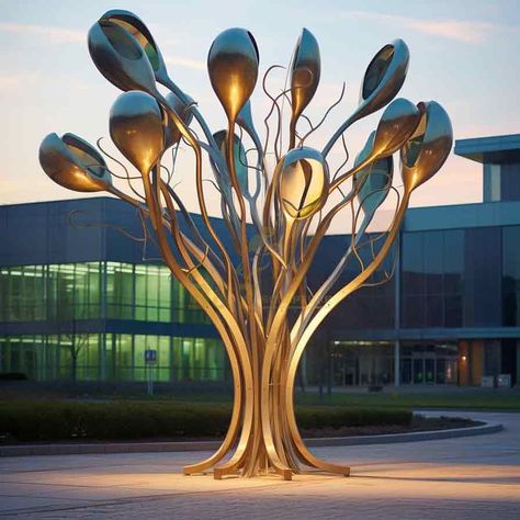 tree light sculpture,outdoor metal tree sculpture,metal tree sculpture,large metal tree sculpture,outdoor tree sculpture,tree sculpture,light sculpture,modern tree sculpture,modern light sculpture Light Sculptures, Modern Art Style, Modern Art Styles, Tree Light, Sculptures For Sale, Z Arts, Light Sculpture, Tree Sculpture, Metal Tree