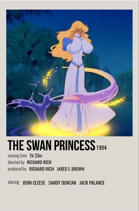 Swan Princess Poster, The Swan Princess Odette Aesthetic, The Swan Princess Wallpaper, Swan Princess Wallpaper, The Swan Princess Aesthetic, Princess And The Swan, Swan Princess Movie, Swan Princess Aesthetic, The Swan Princess Odette