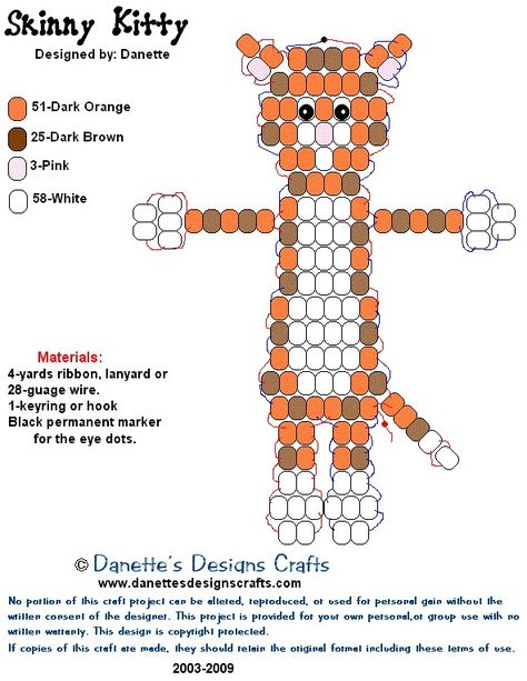 Cat Pony Bead Patterns, Bead Animals Patterns Easy, Worm Crafts, Pony Bead Animals, Bead Lizard, Bead Animals, Pony Bead Projects, Glass Bead Crafts, Pony Bead Crafts