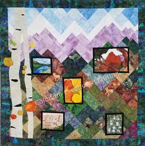 Tuesday Tip: When Is It Appropriate To Use Which Fusible Web In Quilts – Colorado Creations Quilting Aspen Leaf, State Of Colorado, Applique Pattern, Mountain Climbing, Fashion Project, Art Quilt, Art Quilts, Quilt Patterns, Climbing