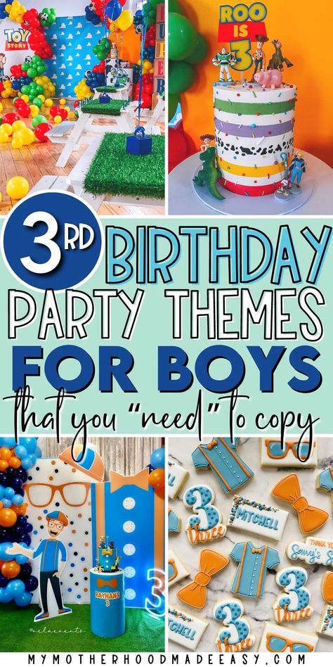 3rd birthday party themes for Boys Creative 2nd Birthday Themes, Too Cool Birthday Theme Boy, Two Year Old Theme Party Boys, Two Bday Theme, 2nd Birthday Water Theme, Summer Two Year Old Birthday, Officially Two Birthday Party, Two Themes Birthday Party, Cute Two Year Old Birthday Themes