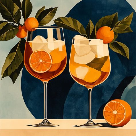 This retro cocktail wall art features a vibrant orange theme, perfect for sprucing up any space. The set includes 10 high-quality digital images showcasing classic cocktail designs that evoke a nostalgic vibe. Ideal for bars, kitchens, or living spaces, this vintage drink decor adds a stylish touch to your home or office. The large square format ensures it fits perfectly in any room, making it a standout piece for cocktail enthusiasts and art lovers alike. Easy to download and print, this artwor Vintage Cocktail Illustration, Vintage Cocktail Poster, Orange Feature Wall, Cocktail Poster Design, Oil Painting Basics, Cocktail Posters, Cocktail Design, Cocktail Wall Art, Orange Theme