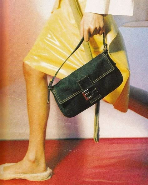 90s Handbags, Vintage Fendi Bag, Iconic Handbags, Vintage Miu Miu, Fendi Baguette Bag, 90s Bag, Y2k Handbag, Fendi Bag, Campaign Fashion