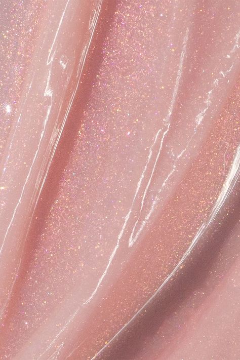 Pink Glitter, Venom, Lip Gloss, Close Up, Glitter, Fabric, Pink, Gold, White