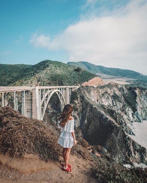 AWAY LANDS ☼ Travel + Style on Instagram: “Beneath the Bixby Canyon Bridge.” Bixby Bridge, Travel Film, Scenic Travel, Beautiful Roads, Big Sur California, Pet Friendly Hotels, Pacific Coast Highway, California Coast, Travel Sites